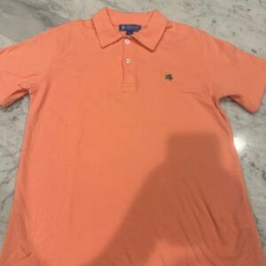 J. Bailey Boys 12 Coral Polo Shirt